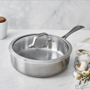 ZWILLING J.A. Henckels almost new Spirit 3-ply 3-qt Stainless Steel Saute Pan